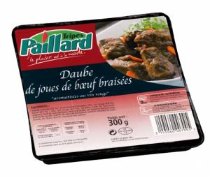 Notre joue de boeuf cuisinée
