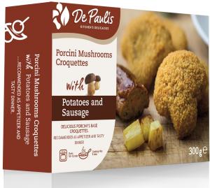 Porcini's Croquettes with Potatoes and Sausage