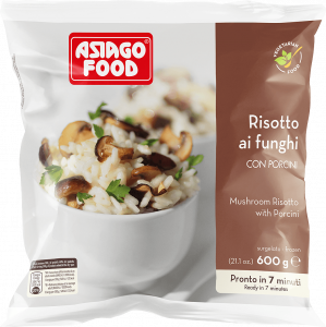 Frozen Mushroom Risotto with Porcini