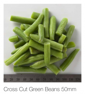 Cross Cut Green Beans 50mm