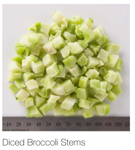 Diced Broccoli Stems