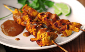 Satay Chicken Skewers