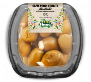 GARLIC STUFFED OLIVES 150g