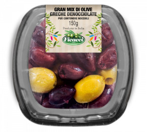 GREEK OLIVE MIX (PITTED) 150g