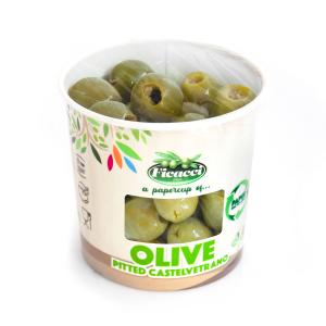 CASTELVETRANO OLIVES 200g PAPERCUP