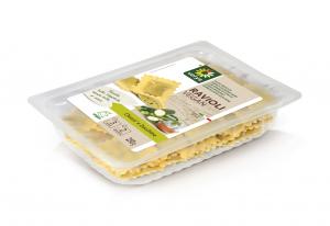 VEGAN RAVIOLI stuffed with Chicca di Riso and Zucchini