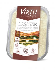 Lasagne with spinach