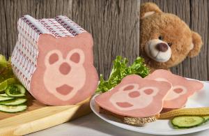 Billy Bear cooked kids sausage