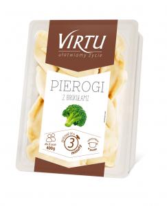 Dumplings with broccoli