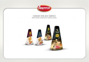 Parmigiano Reggiano, Grana Padano packed in paper -  Italian PDO hard cheeses