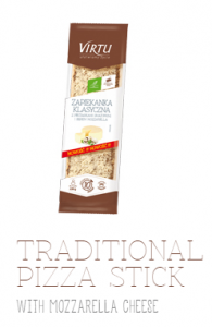 TRADITIONAL PIZZA STICK  WITH MOZZARELLA CHEESE