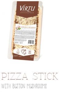 PIZZA STICK  WITH BUTTON MUSHROOMS