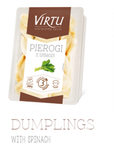 DUMPLINGS  WITH SPINACH