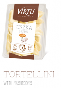 TORTELLINI  WITH MUSHROOMS