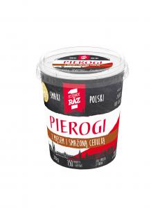 QUICK-MEAL POT  DUMPLINGS WITH MEAT AND FRIED ONIONS