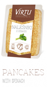 PANCAKES  WITH SPINACH