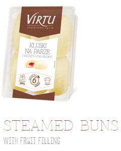 STEAMED BUNS  WITH CHOCOLATE FILLING