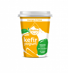 Kefir Beautiful Dairy - Yogurt Mango & Lime 400g