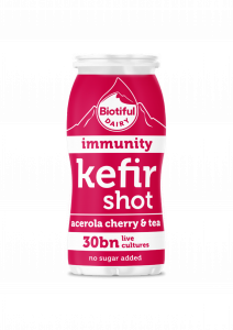Kefir Beautiful Dairy - Kefir Shot Cherry & Tea 4X100ml