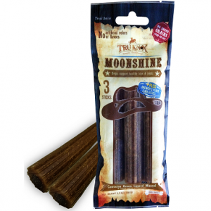 Moonshine Hard Dental natural Dog treat with Glucosamine and Chondroitin for HIP & Joint support plus Grains free, Corn free, and Soy free  No Artificial Color and flavor added