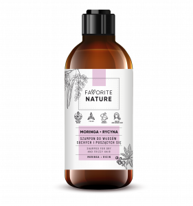 SHAMPOO FOR DRY AND FRIZZY HAIR 400ml MORINGA AND RICIN