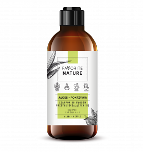 SHAMPOO FOR OILY HAIR 400ml ALOE VERA AND NETTLE