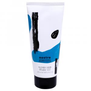 Body & hair shower gel amber wood & almond