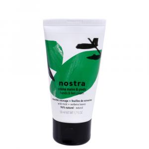 Hand & foot cream wild mint + verbena leaves