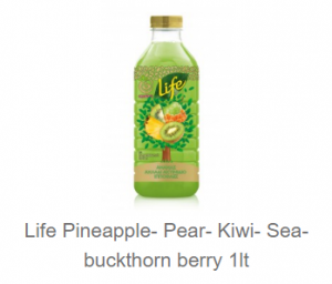 Pineapple Pear Kiwi Seabucktorn berry