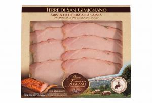 Arista di filiera alla salvia e vernaccia di San Gimignano