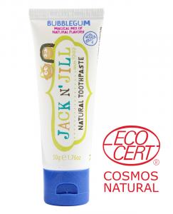 Jack N' Jill Natural Bubblegum Toothpaste 50g