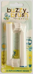 Jack N' Jill Buzzy Brush Replacement Head 2pk