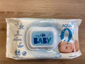 99% WATER WIPES, COTON BASED
