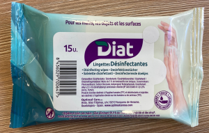 DESINFECTING HANDS WIPES