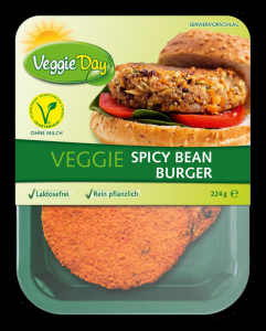 Spicy Bean Burger VEGAN