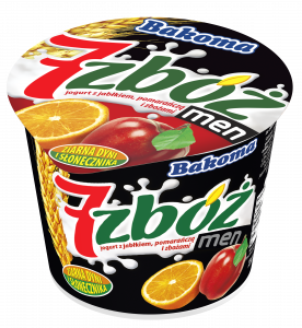 Fruit yogurt with 7 types of cereals and seeds 400g