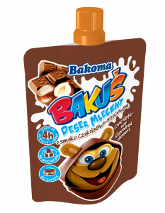 Milk dessert in doy-pack 80g 