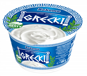 Natural Greek type yogurt 180g
