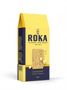 ROKA - Cheddar Cheese Crispies 70 gr