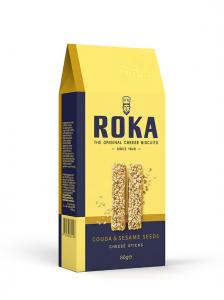 ROKA - Gouda & Sesame Cheese Sticks 80 gr