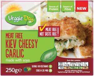Cordon Bleu  Cheesy KIEV  - Meat Free