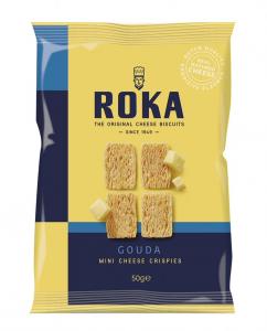 ROKA - Mini Gouda Cheese Crispies - bag 50 gr