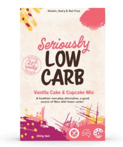 Seriously Low Carb Vanilla Cake and Cupcake Mix