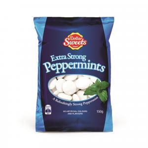 Dollar Sweets Extra Strong Peppermints 150g