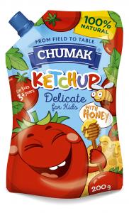 Chumak Ketchup Delicate for Kids with honey, DP 200g