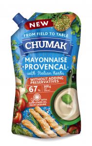 Chumak Mayonnaise Provansal 67% Italian herbs, DP 300g