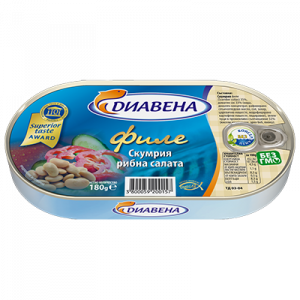Mackerel fillets Salad 180g Diavena