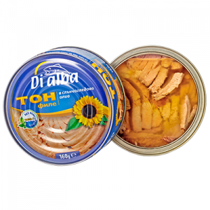 Tuna Fillets in Sunflower Oil with Transperant easypeel lid