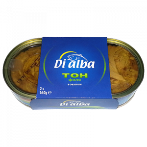 Tuna Fillets in Olive Oil Duopack 2х160g with Transperant Easypeel lid