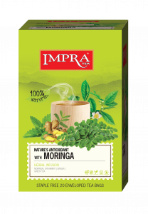NATURES ANTIOXIDANTWITH MORINGA 1.3G x 20 PAPER ENVELOPED SINGLE CH AMBER TEA BAGS - HERBAL